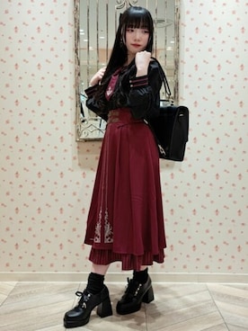 axes femmeさん（レディース・148cm）の春コーディネート