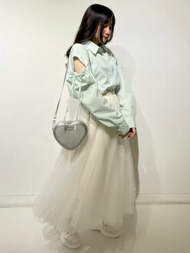 axes femmeさん（レディース・157cm）の春コーディネート