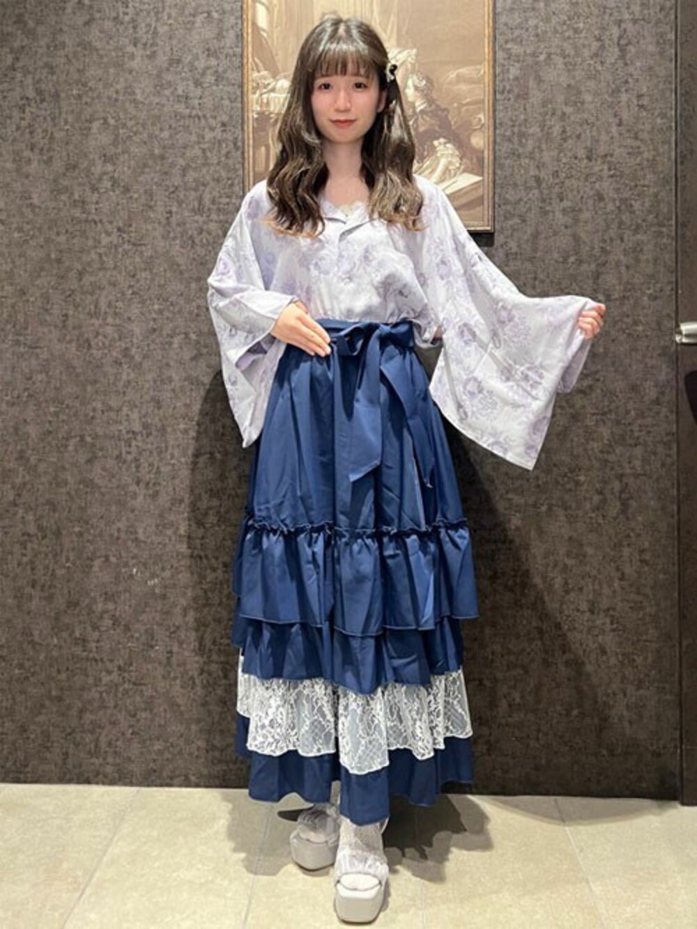 AXES-X 和袖シャツ 袴パンツセット AXES-X | axes femme online shop