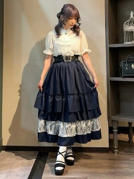 「axes femme（アクシーズファム）のアイテム」を使った、axes femmeさん（レディース・158cm）の夏コーディネート