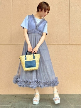 axes femmeさん(レディース・165cm)の夏コーディネート