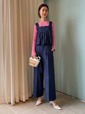 Yonemitsu_TOMORROWLANDさん(レディース・166cm)の春コーディネート