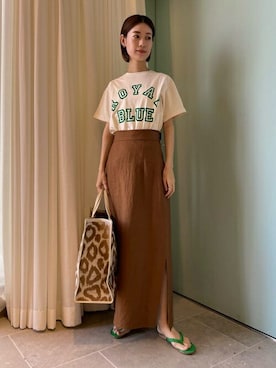 Yonemitsu_TOMORROWLANDさん（レディース・166cm）の春コーディネート