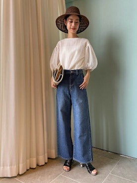 Yonemitsu_TOMORROWLANDさん（レディース・166cm）の春コーディネート