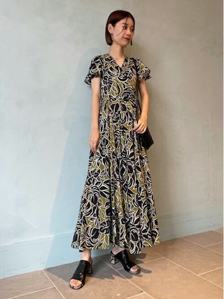極美品✨️MARIHA マドモアゼルのドレス トゥモローランド 別注 完売品 別注】MARIHA×TOMORROWLAND マドモアゼルのドレス ヒトデ柄