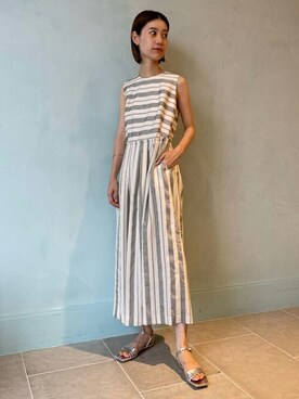 Yonemitsu_TOMORROWLANDさん（レディース・166cm）の夏コーディネート