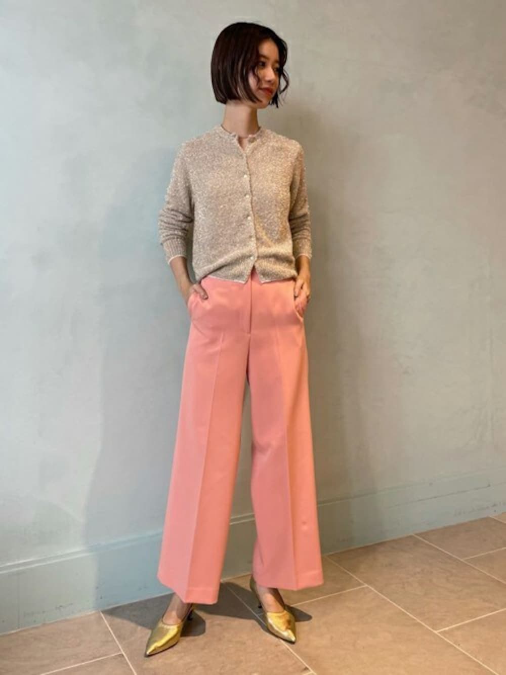 BALLSEY（ボールジィ）の「シャイニーモール クルーネック