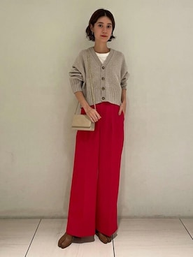 Yonemitsu_TOMORROWLANDさん（レディース・166cm）の秋コーディネート