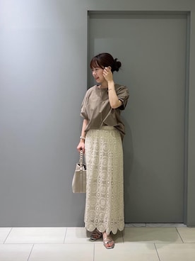 Mayuriiさん（レディース・157cm）の夏コーディネート