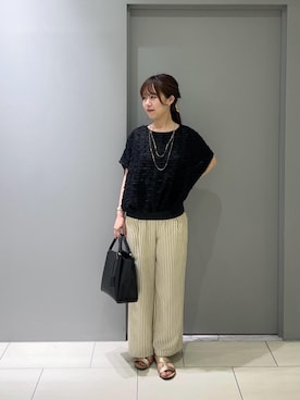 Mayuriiさん（レディース・157cm）の夏コーディネート