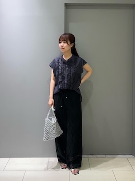 「お呼ばれ」｜Mayuriiさん（レディース・157cm）の夏コーディネート