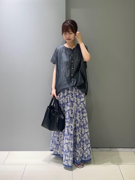 Mayuriiさん（レディース・157cm）の夏コーディネート