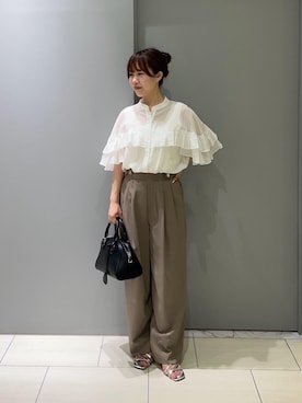 「お呼ばれ」｜Mayuriiさん（レディース・157cm）の夏コーディネート