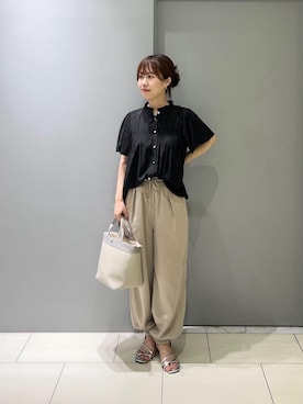 「お呼ばれ」｜Mayuriiさん（レディース・157cm）の夏コーディネート