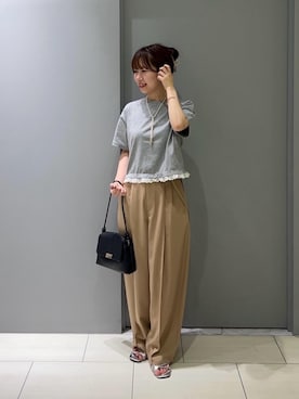 Mayuriiさん（レディース・157cm）の夏コーディネート