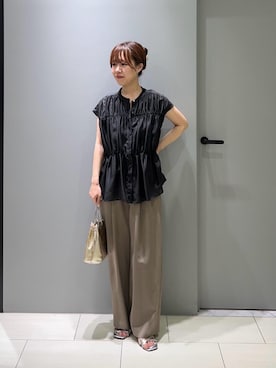 Mayuriiさん（レディース・157cm）の夏コーディネート