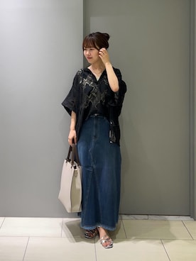 Mayuriiさん（レディース・157cm）の夏コーディネート