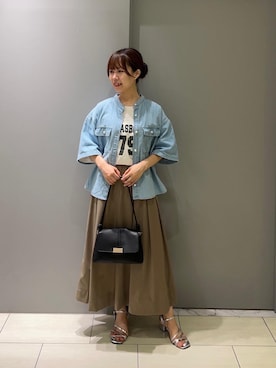 Mayuriiさん(レディース・157cm)の夏コーディネート