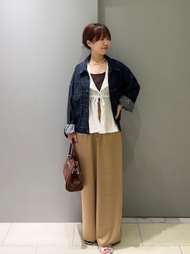 Mayuriiさん（レディース・157cm）の秋コーディネート