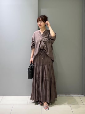 Mayuriiさん（レディース・157cm）の秋コーディネート