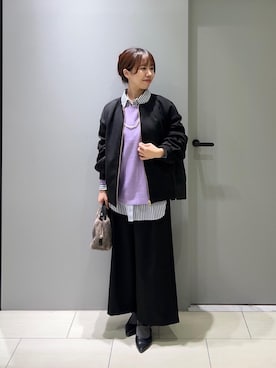 「寒い」｜Mayuriiさん（レディース・157cm）の秋コーディネート
