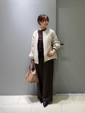 「寒い」｜Mayuriiさん（レディース・157cm）の秋コーディネート