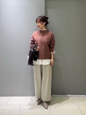 「寒い」｜Mayuriiさん（レディース・157cm）の秋コーディネート