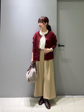 「女子会」｜Mayuriiさん（レディース・157cm）の秋コーディネート