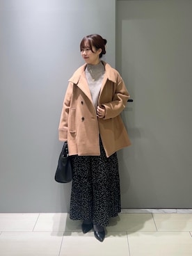 Mayuriiさん（レディース・157cm）の冬コーディネート