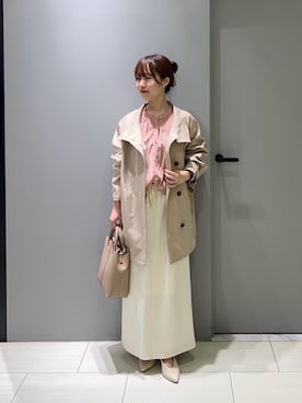 Mayuriiさん（レディース・157cm）の春コーディネート