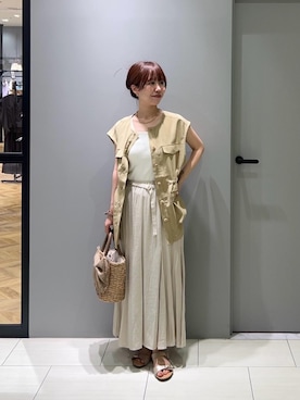 Mayuriiさん（レディース・157cm）の夏コーディネート
