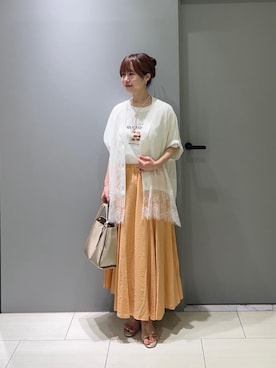 Mayuriiさん（レディース・157cm）の夏コーディネート