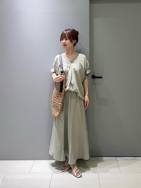 Mayuriiさん(レディース・157cm)の夏コーディネート