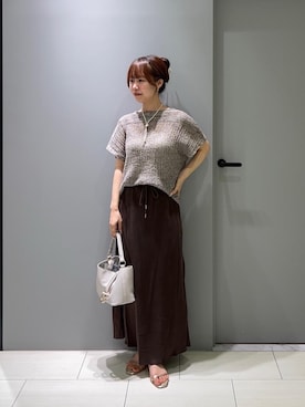 Mayuriiさん（レディース・157cm）の夏コーディネート