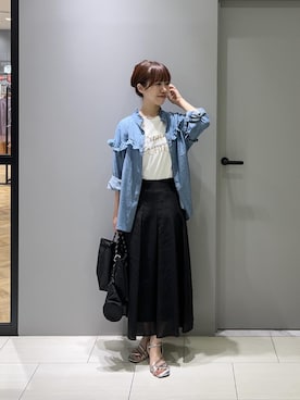 Mayuriiさん(レディース・157cm)の夏コーディネート