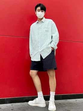 「Diamond Layla（ダイアモンドレイラ）のアイテム」を使った、KONVINIさん（メンズ・180cm）の冬コーディネート