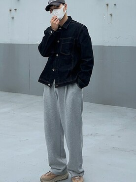 「Millo Archive（ミロ アーカイブ）のアイテム」を使った、KONVINIさん（メンズ・180cm）の冬コーディネート