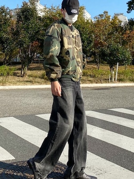 「Millo Archive（ミロ アーカイブ）のアイテム」を使った、KONVINIさん（メンズ・180cm）の冬コーディネート