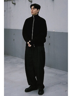 「Millo Archive（ミロ アーカイブ）のアイテム」を使った、KONVINIさん（メンズ・180cm）の冬コーディネート