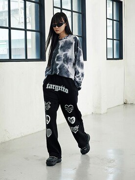 「TARGETTO（ターゲット）のアイテム」を使った、KONVINIさん（レディース・167cm）の冬コーディネート
