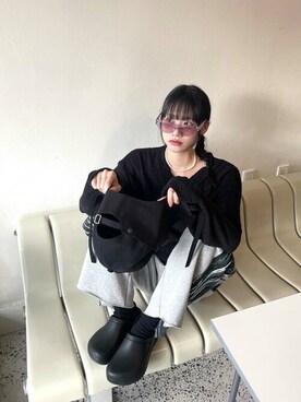 「Millo Archive（ミロ アーカイブ）のアイテム」を使った、KONVINIさん（レディース・160cm）の冬コーディネート