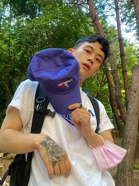 「Diamond Layla（ダイアモンドレイラ）のアイテム」を使った、KONVINIさん（メンズ・170cm）の冬コーディネート