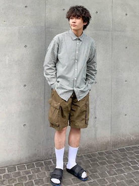 「Diamond Layla（ダイアモンドレイラ）のアイテム」を使った、KONVINIさん（メンズ・170cm）の冬コーディネート