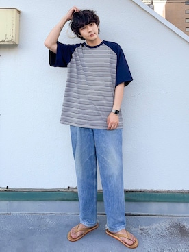 「Diamond Layla（ダイアモンドレイラ）のアイテム」を使った、KONVINIさん（メンズ・170cm）の冬コーディネート