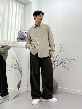 KONVINIさん（メンズ・180cm）の春コーディネート