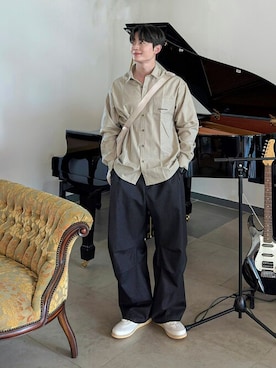 「Diamond Layla（ダイアモンドレイラ）のアイテム」を使った、KONVINIさん（メンズ・180cm）の春コーディネート