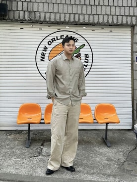 KONVINIさん（メンズ・180cm）の春コーディネート