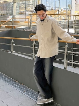 「Diamond Layla（ダイアモンドレイラ）のアイテム」を使った、KONVINIさん（メンズ・180cm）の春コーディネート