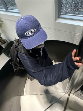 「KONVINI（コンビニ）のアイテム」を使った、KONVINIさん（レディース・160cm）の夏コーディネート