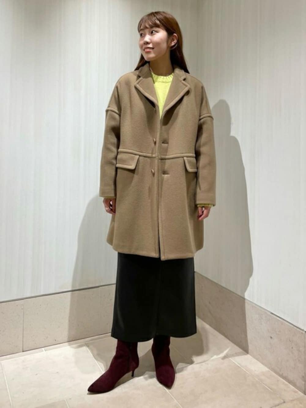 MACPHEE TOMORROWLAND コート ブラウン Sato_TOMORROWLAND(TOMORROWLAND たまプラーザ テラス店)｜MACPHEEの